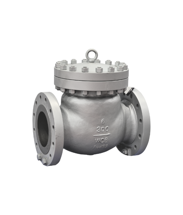 美標鑄鋼旋啟式止回閥